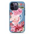 Pretty Watercolor Flowers iPhone 14 Pro MagSafe Compatible Durashock Case Online now