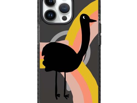 Rainbow Bird iPhone 14 Pro MagSafe Compatible Durashock Case For Sale