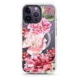 Pretty Watercolor Flowers iPhone 14 Pro MagSafe Compatible Durashock Case Online now