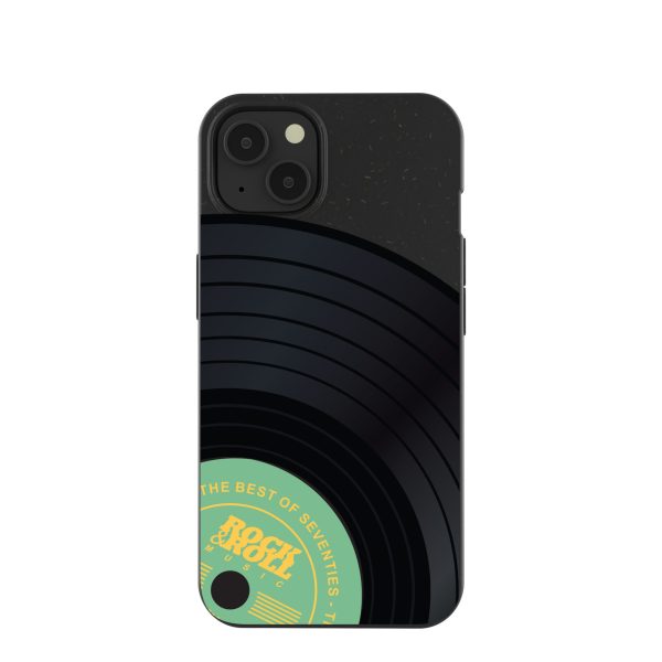 Black Vinyl Vibes iPhone 13 Case Discount