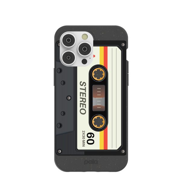 Black Cassette iPhone 14 Pro Max Case with MagSafe Module Online Hot Sale