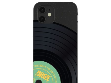 Black Vinyl Vibes iPhone 12  iPhone 12 Pro Case Online Sale