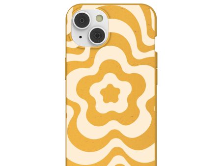 Honey Morning Flower iPhone 14 Case with MagSafe Module Cheap