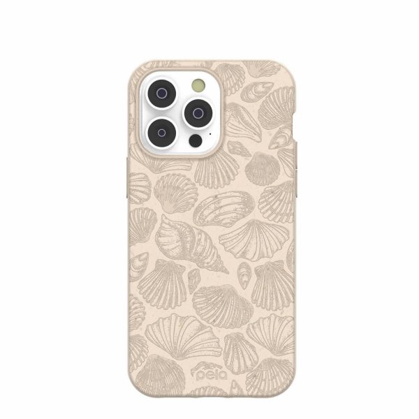 Seashell Seashore iPhone 14 Pro Max Case with MagSafe Module Discount