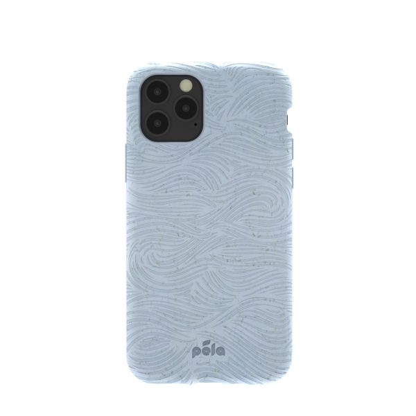 Powder Blue Ebb and Flow iPhone 11 Pro Case For Discount