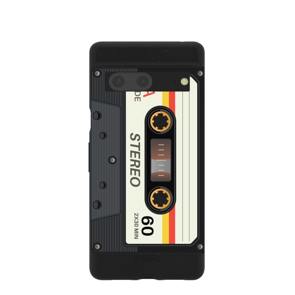 Black Cassette Google Pixel 7 Case Sale