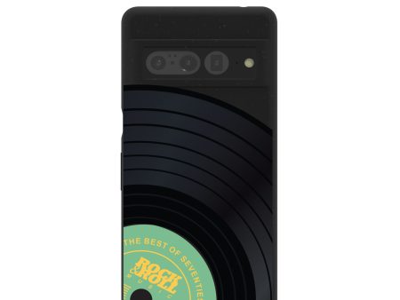 Black Vinyl Vibes Google Pixel 7 Pro Case Sale