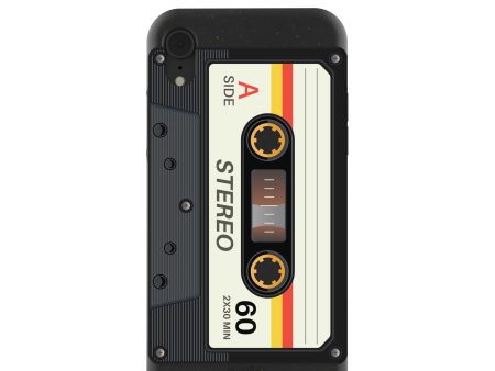 Black Cassette iPhone XR Case For Cheap