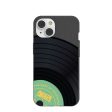 Black Vinyl Vibes iPhone 14 Case with MagSafe Module For Sale