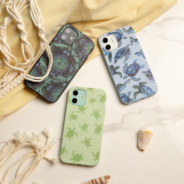 Sage Green Tiny Turtles Google Pixel 4a Case on Sale