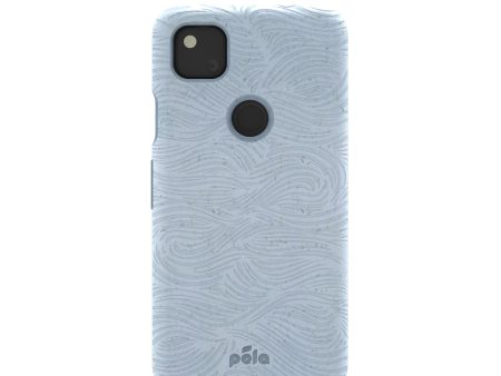 Powder Blue Ebb and Flow Google Pixel 4a Case Online Sale