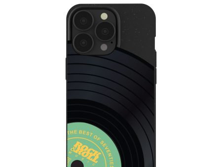 Black Vinyl Vibes iPhone 13 Pro Case Discount