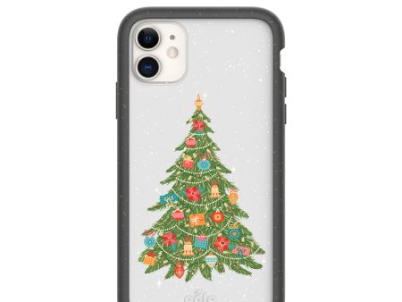 Clear Merry and Bright iPhone 11 Case With Black Ridge Hot on Sale