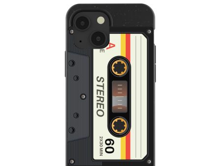 Black Cassette iPhone 13 Mini Case For Discount