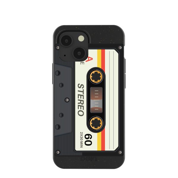 Black Cassette iPhone 13 Mini Case For Discount