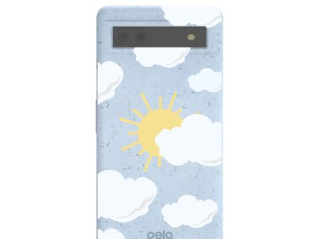 Powder Blue Alexa Sunshine Google Pixel 6a Case For Cheap