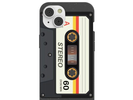 Black Cassette iPhone 14 Case with MagSafe Module Discount