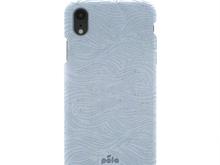 Powder Blue Ebb and Flow iPhone XR Case Sale