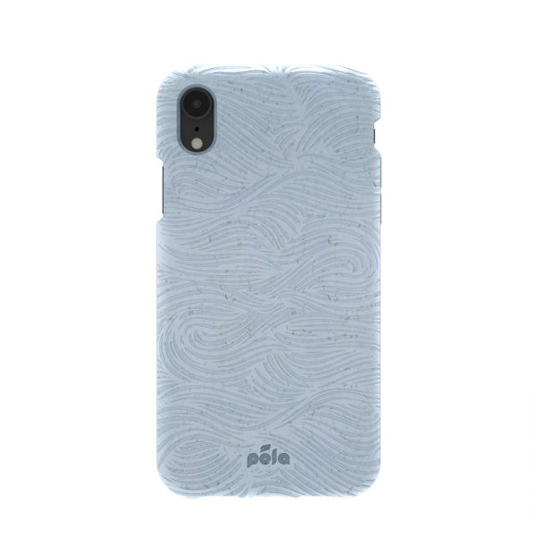 Powder Blue Ebb and Flow iPhone XR Case Sale