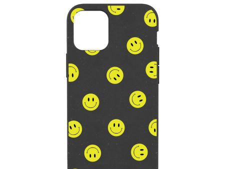 Black Smiley iPhone 12 Mini Case Sale